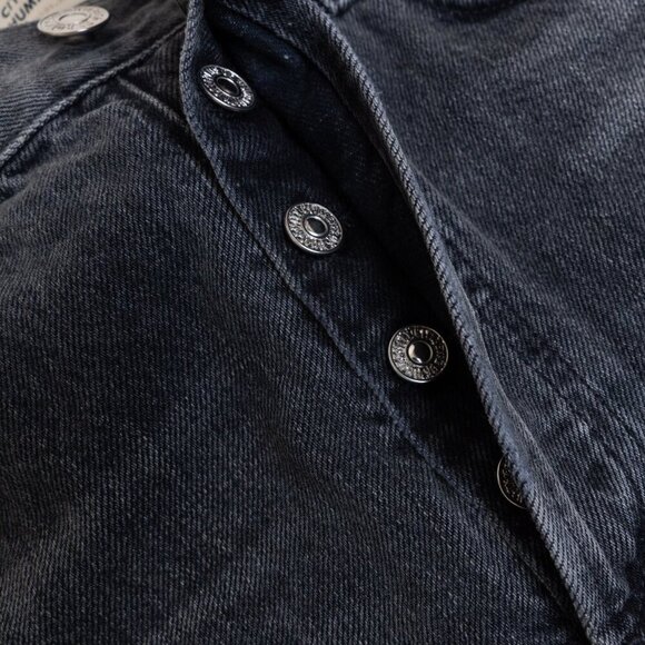 Citizen Of Humanity Camilla Frayed Hem Ripped Shorts Karma Gray Denim Jorts - Picture 8 of 16